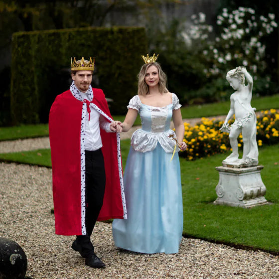 Boland Prinses Maribel verkleedjurk dames blauw maat 40 42