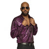 Boland Shirt Funky Disco Heren Paars Maat 50 52