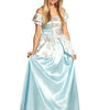 Boland Prinses Maribel verkleedjurk dames blauw maat 36 38