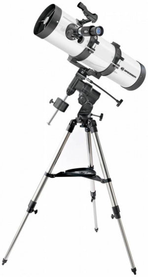 Bresser Spiegeltelescoop 130 650 EQ3 aluminium 8-delig wit