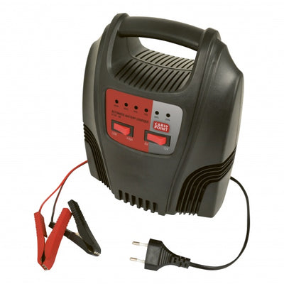 Carpoint Acculader 6 12 Volt 8-44 Ah 8 Ampère zwart