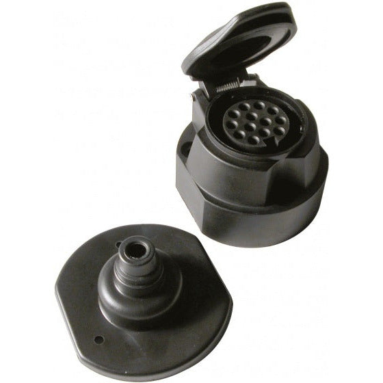 stekkerdoos 13-polig Jäger grijs