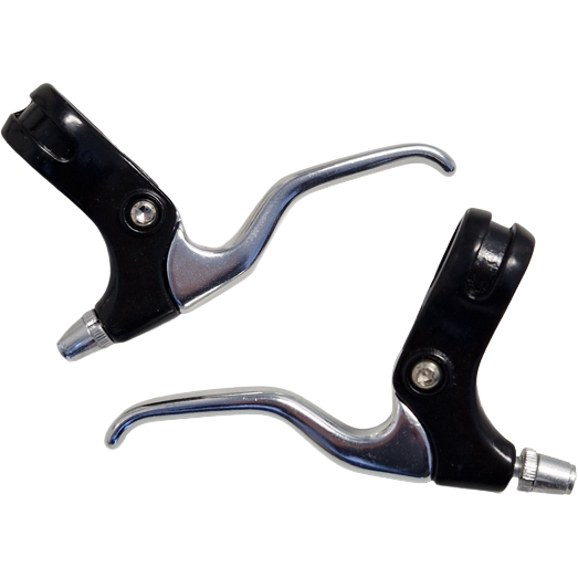 Qtcycletech Qt set remgreepset v-brake 3 vingers aluminium blister