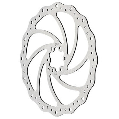 Marwi Dbr-02-160 schijfremrotor 160mm wavy roestvrij staal 6 bouten