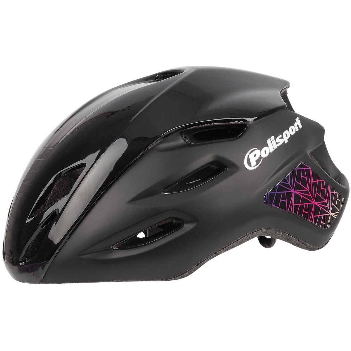 Pol Aero fietshelm l 58-61cm zwart