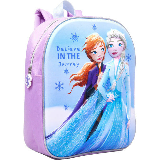 Disney Frozen rugzak 3D junior 8 liter lichtblauw lila