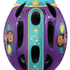 Disney wish fietshelm verstelbaar junior paars turquoise maat 50-56 cm (s)