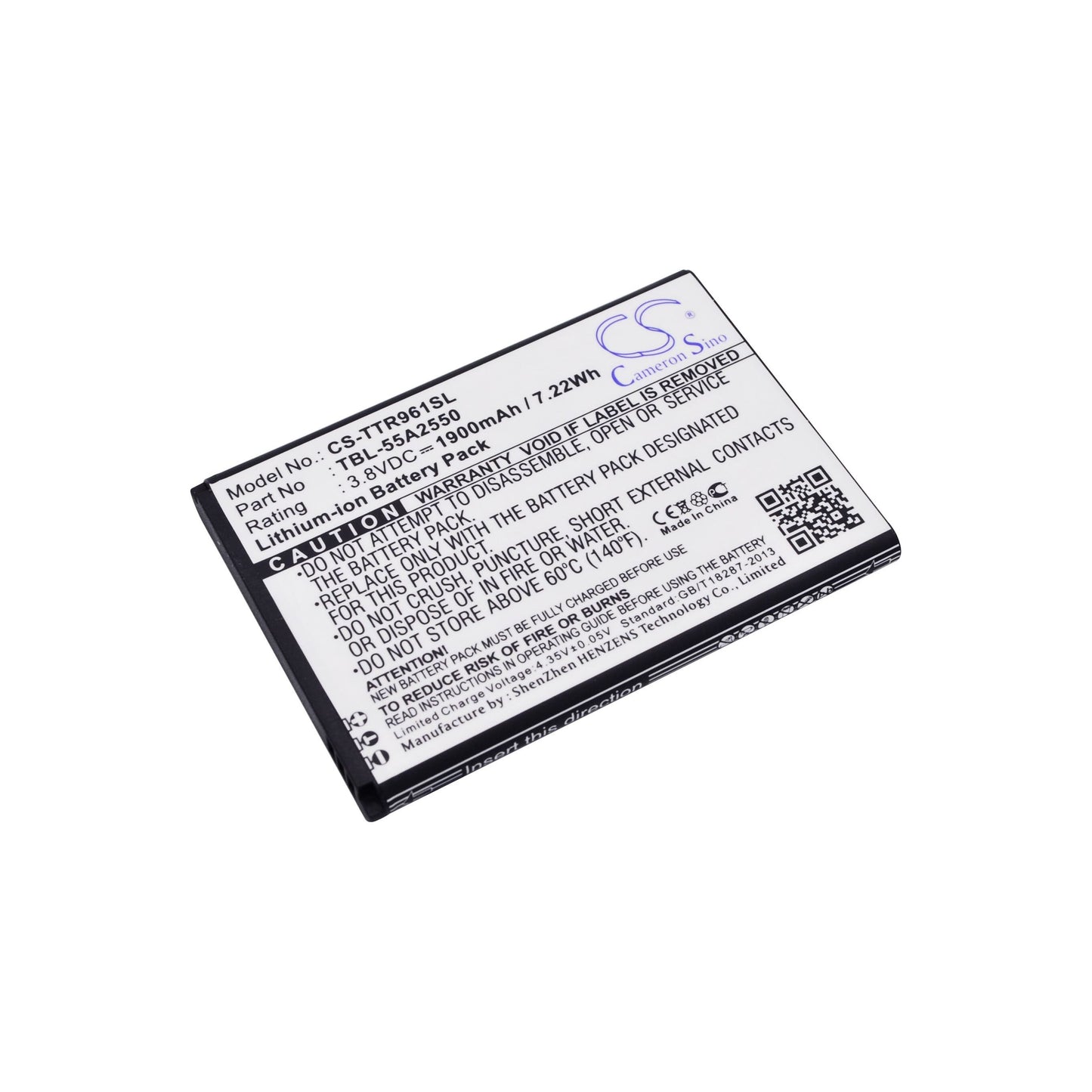 Replacement Hotspot Accu 3.8V 1900mAh