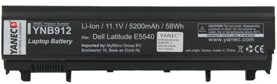 Yanec Laptop Accu 5200mAh