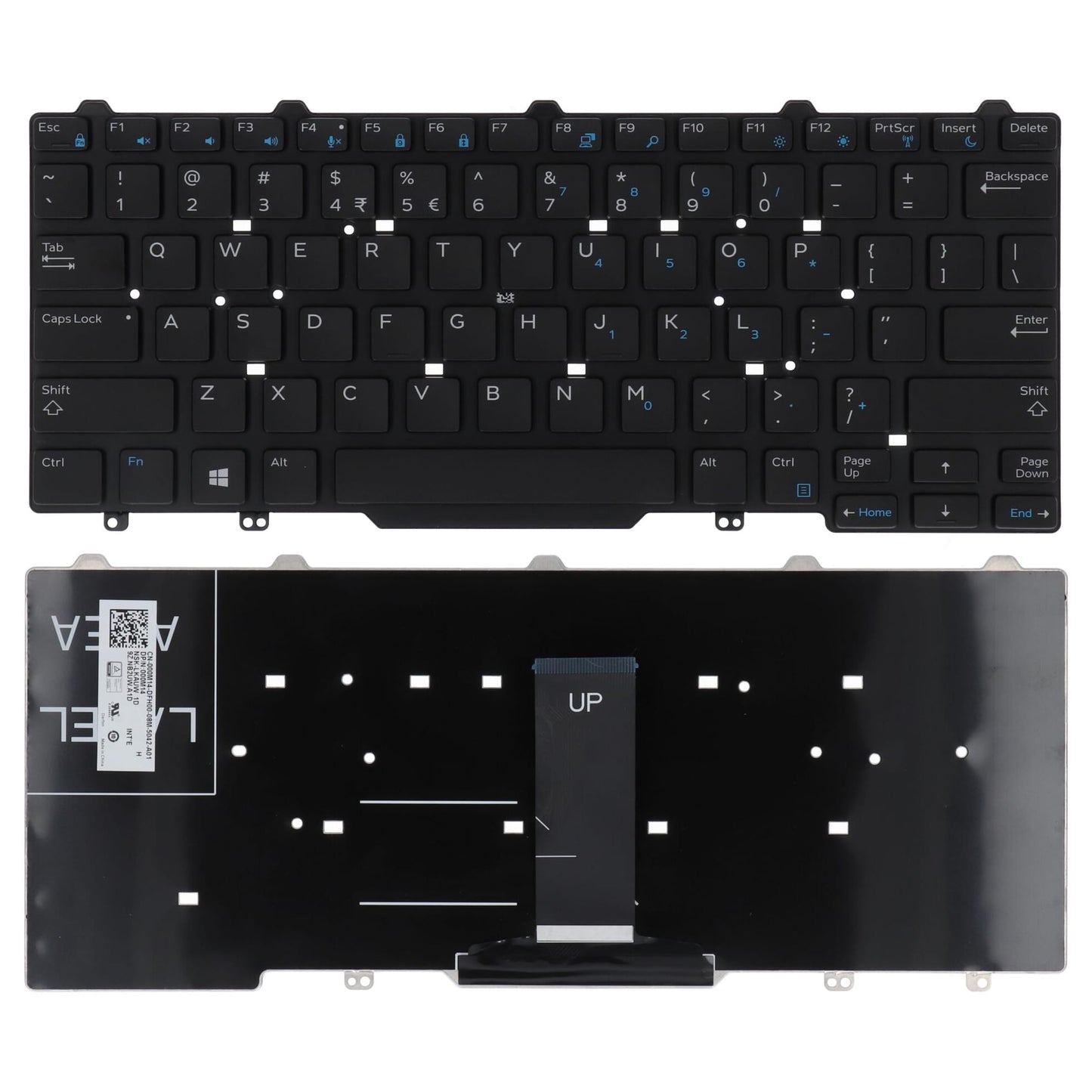 Dell Laptop Toetsenbord Qwerty US