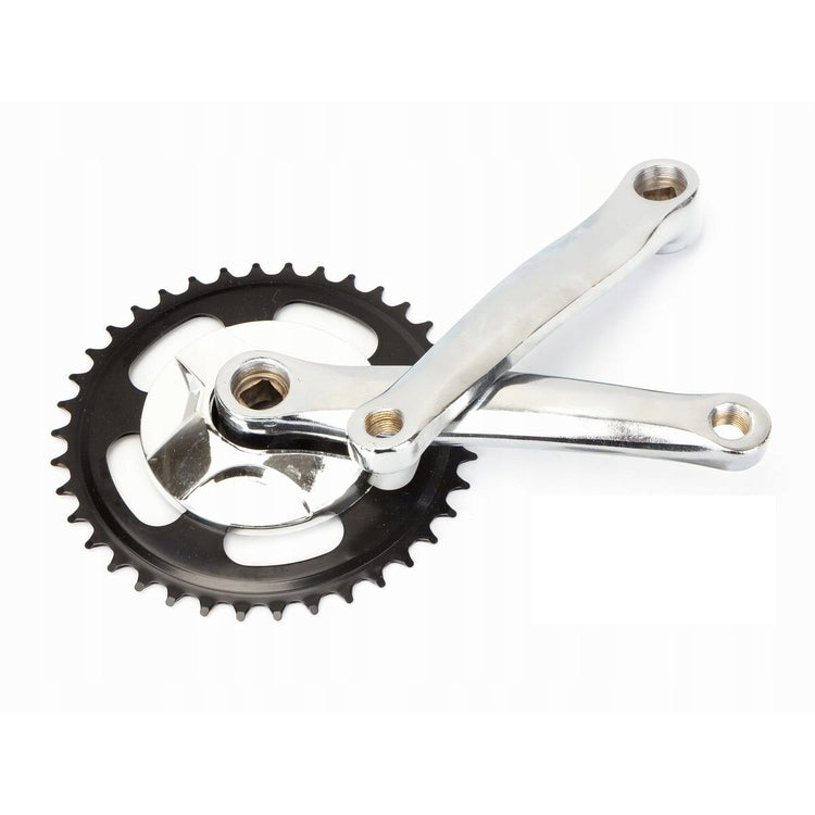 Cyclon Cyclone crankset crankstel nexus 38 tands 1 8 + 3 32 zil disk 92 mm