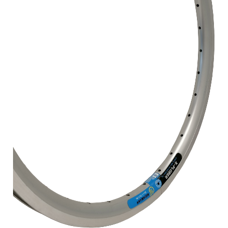 Weinmann x-plorer velg etrto 406x19 (20 inch) 32 gaats zilver
