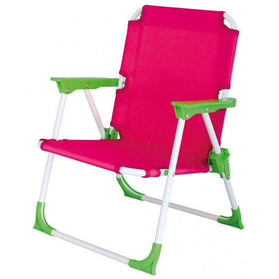 Eurotrail Campingstoel Nicky junior 46 cm polyester staal roze