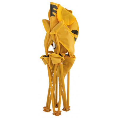 Eurotrail Kinderstoel Tijger 60 x 26 cm polyester staal junior geel
