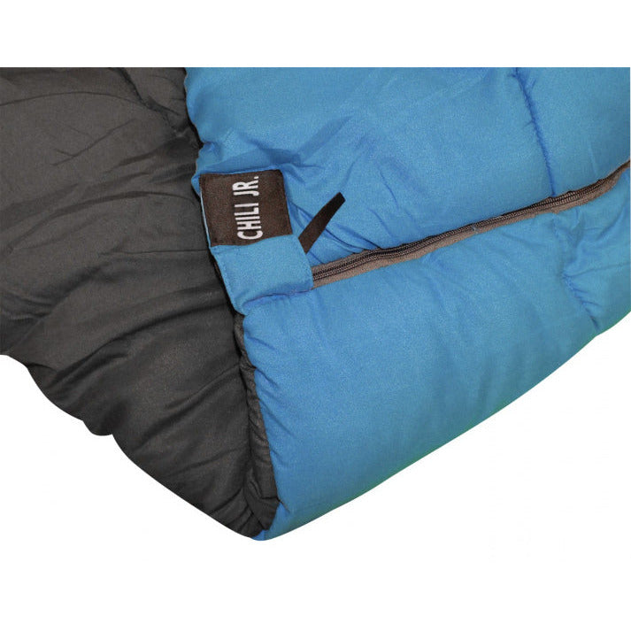 Eurotrail Slaapzak Chili junior 170 x 70 cm polyester blauw