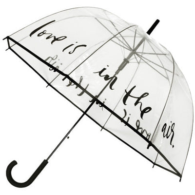 Falconetti Love is in the air koepelparaplu 85 cm transparant