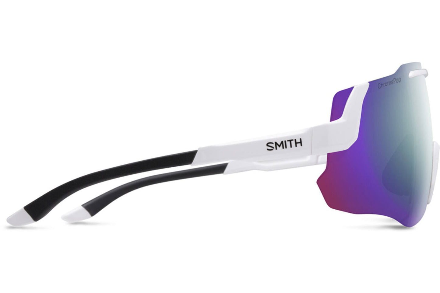 Smith Momentum bril white chromapop violet mirror