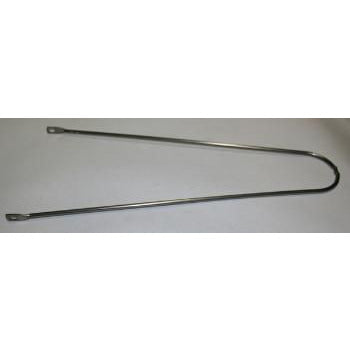 Gazelle spatbordstang 28 rvs b50g voor 350mm