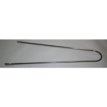Gazelle spatbord stang 28 rvs 360mm