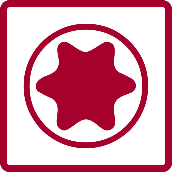 Gedore red Dopsleutelset TX 1 4 Inch SW 413 mm Zilver 32-delig