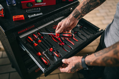 Gedore red Schroevendraaierset kruiskop (PZ) + sleuf 6-delig