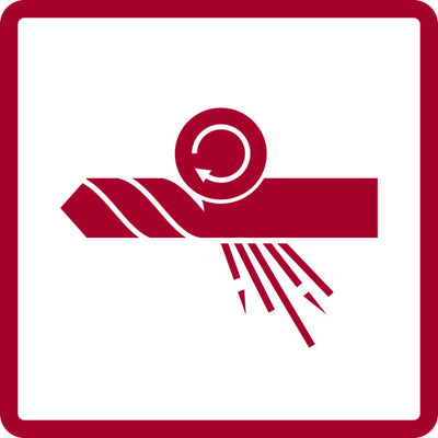 Gedore red Spiraalborenset 1-13 mm Zilver 25-delig