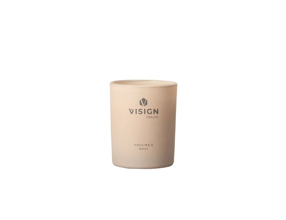 Visign Nature Geurkaars Glas Nature's Best