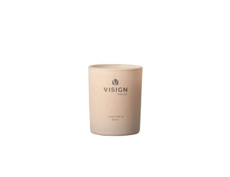 Visign Nature Geurkaars Glas Nature's Best