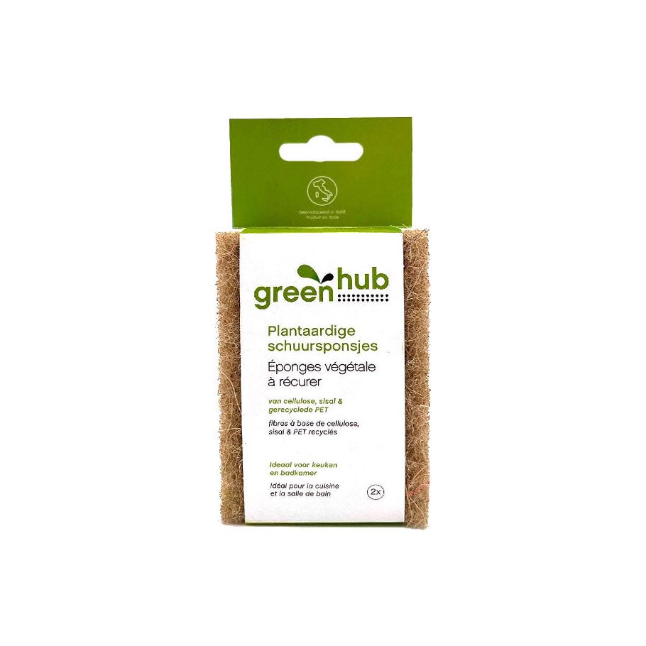 Greenhub Schuursponsjes 2 Stuks