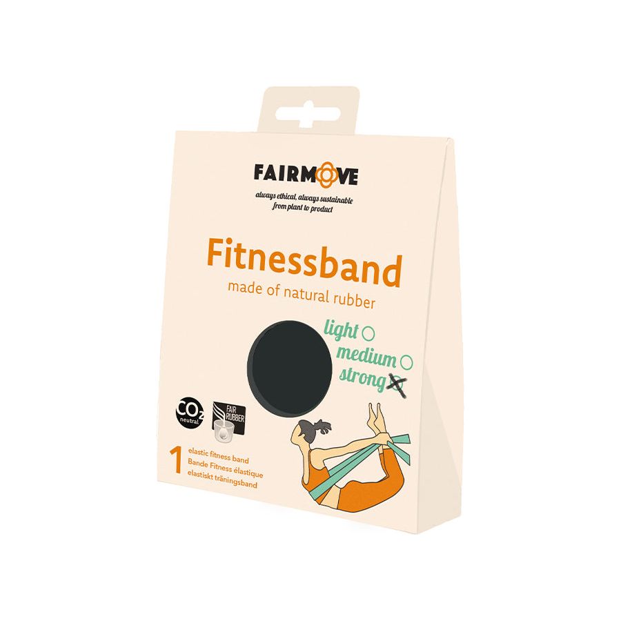 Fairzone Fitnessband Strong Zwart