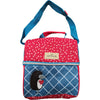 koeltas Porcupine isothermisch 8 x 17 x 22 cm rood blauw