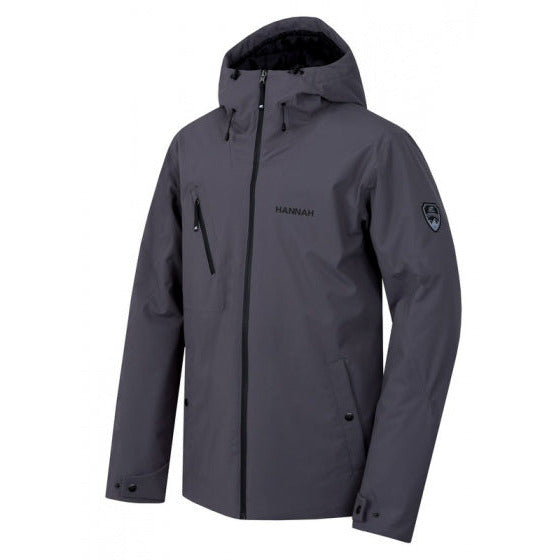 Hannah Outdoorjas Derk heren polyester grijs maat XXL