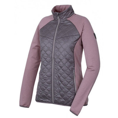 Hannah Outdoorvest Elsa dames polyester roze grijs maat 36