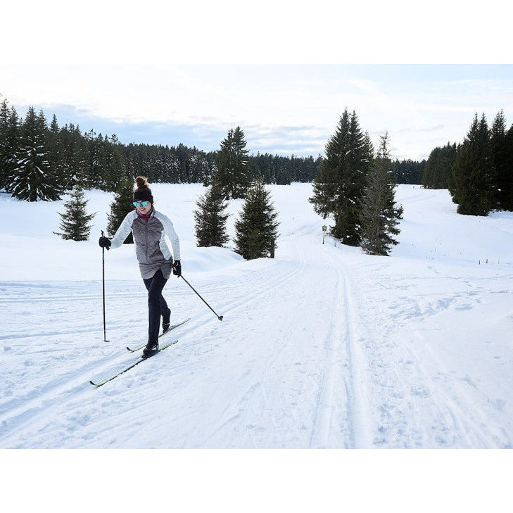 Hannah Outdoorvest Elsa dames polyester wit grijs maat 42