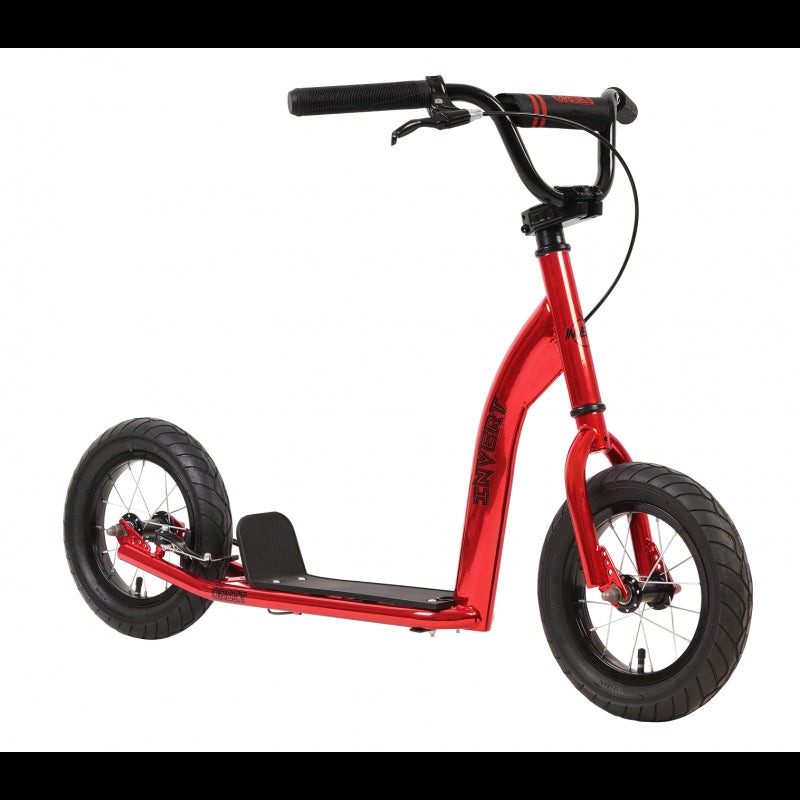 invert red scooter