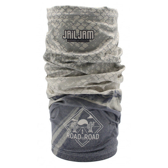 Jail jam Nekwarmer Tube polyester elastaan lichtbruin maat one-size