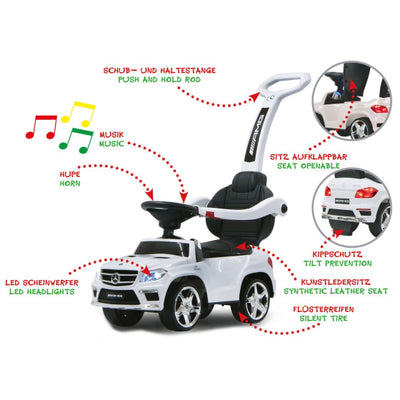 Jamara Mercedes GL 63 AMG loopauto 89 x 28,5 x 85 cm wit