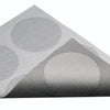 Kitchencraft Placemat 30 x 45 cm PVC polyester zilvergrijs