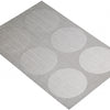 Kitchencraft Placemat 30 x 45 cm PVC polyester zilvergrijs