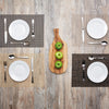 Kitchencraft Placemat Metallic 30 x 45 cm PVC goud antraciet