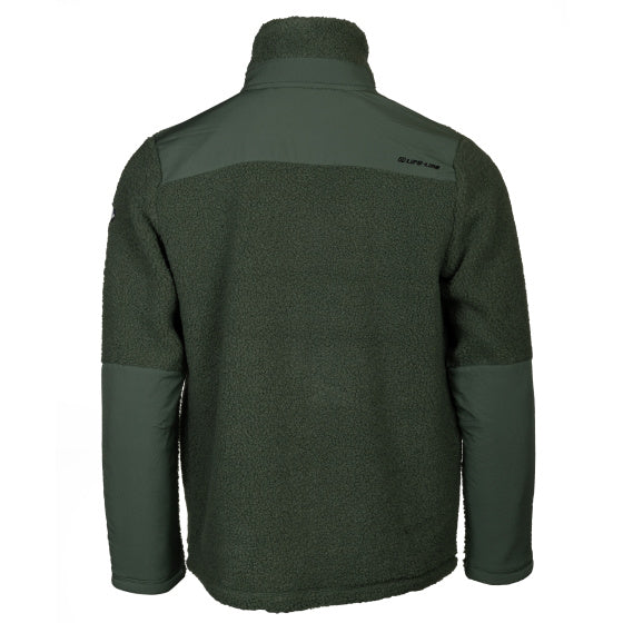 Life line Artic Sherpa Fleece Jack heren groen maat 3XL