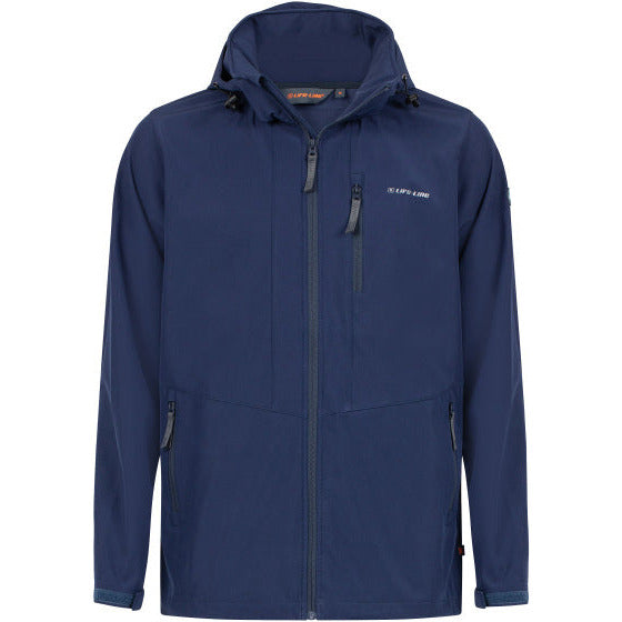 Life line Hidde Softshell Jas Heren Blauw Maat XL (50)