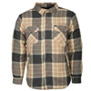 Life line Jervis Padded Flannel Shirt heren beige maat M