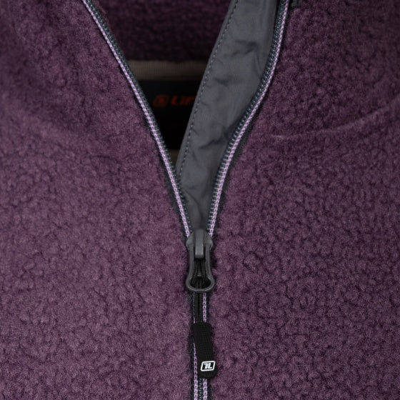 Life line Lorne Sherpa Fleecejas dames paars maat L