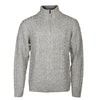 Life line Marcel sweater knit half zip heren lichtgrijs maat L