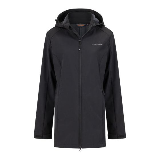Life line Wellington Softshell Parka dames zwart maat L