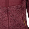 Life line Willemijn fleecevest dames bordeaux maat 3XL