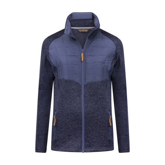 Life line Willemijn fleecevest dames donkerblauw maat S