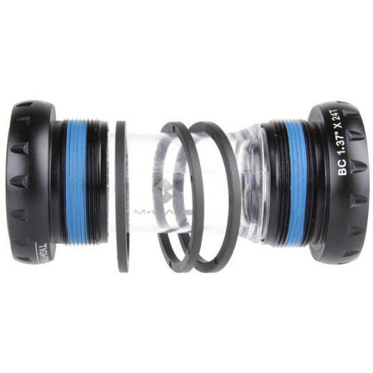 M-Wave Bottom bracket 68 73 x 41 mm zwart transparant