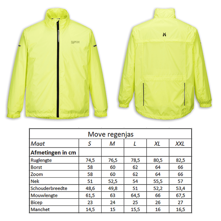 Lynx Sportjack Regenjack maat XL